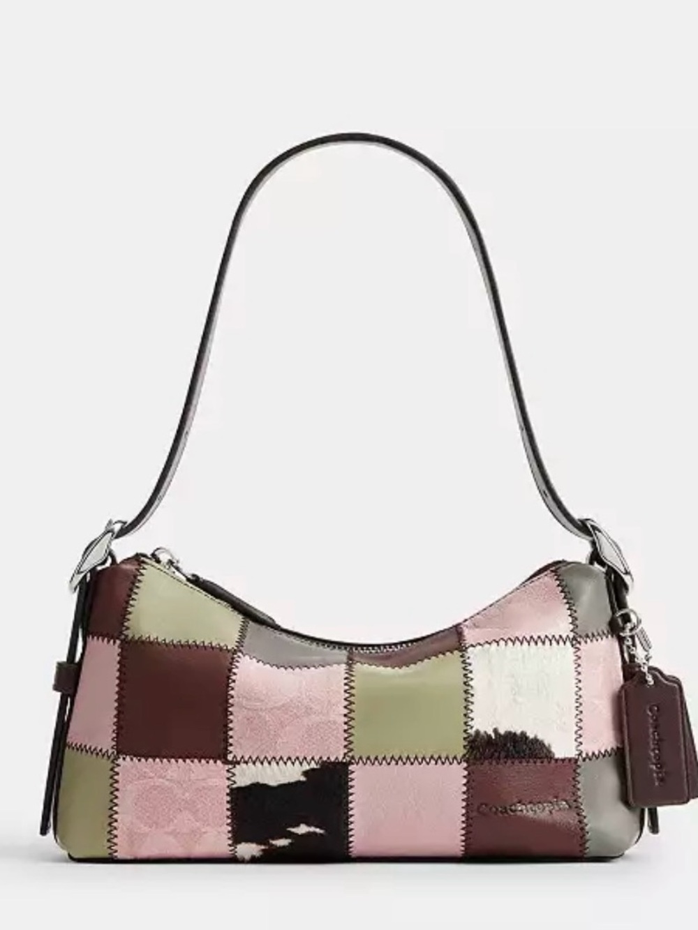 Coachtopia Alter/Ego Small Slouchy Shoulder Bag pink Cow